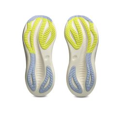 Gel-nimbus 27 - Chaussures de running Homme - Citron / Cream