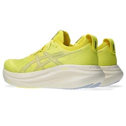 Gel-nimbus 27 - Chaussures de running Homme - Citron / Cream