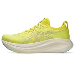 Gel-nimbus 27 - Chaussures de running Homme - Citron / Cream
