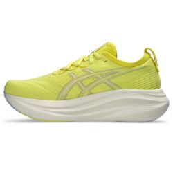 Gel-nimbus 27 - Chaussures de running Homme - Citron / Cream