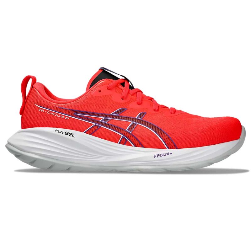 Gel-cumulus 27 - Chaussures de running Homme - Flash Red / White Gel-cumulus 27 - Chaussures de running Homme - Flash Red / White