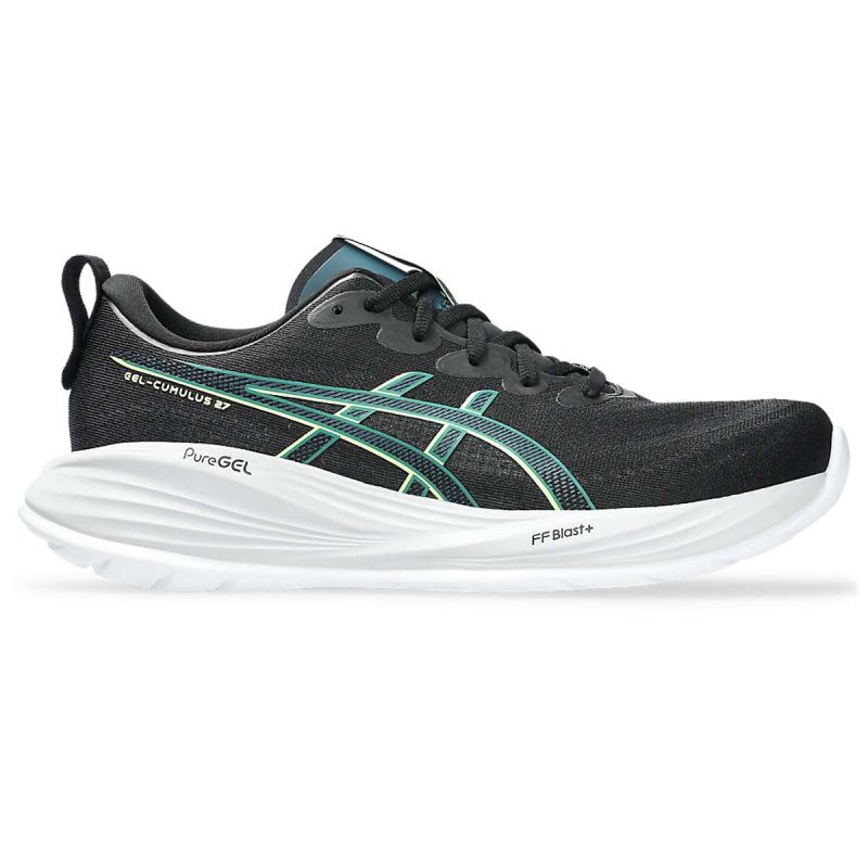 Gel-cumulus 27 - Chaussures de running Homme - Black / Lucid yellow Gel-cumulus 27 - Chaussures de running Homme - Black / Lucid yellow