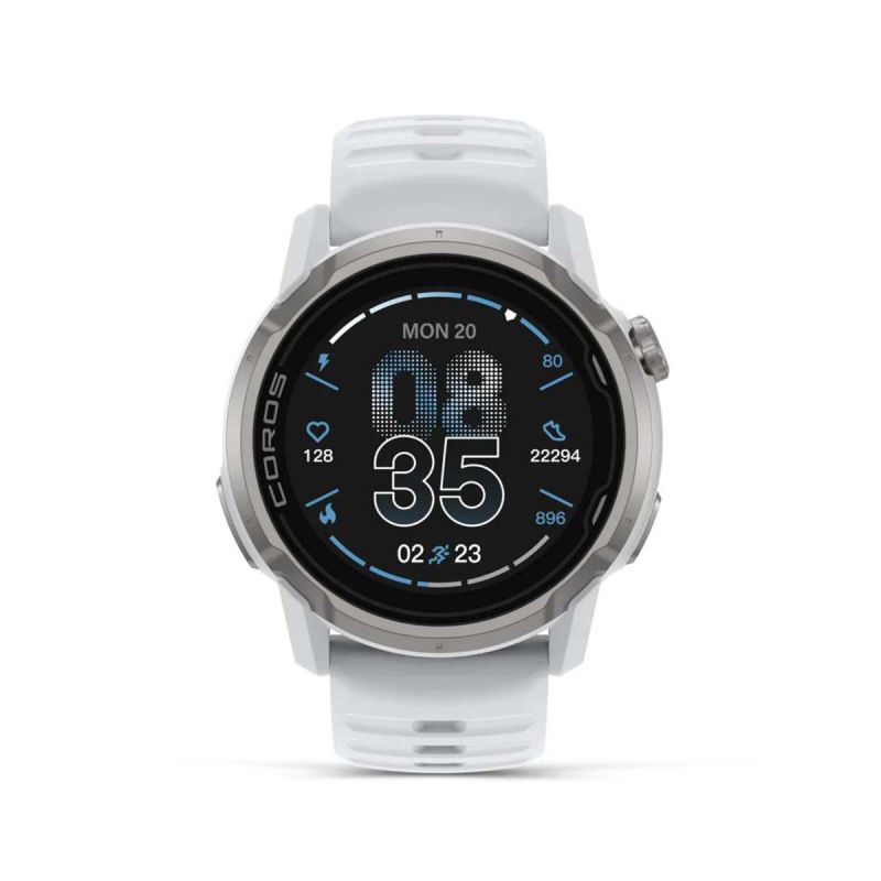 Apex 4 46mm Montre GPS de Sport - Blanc