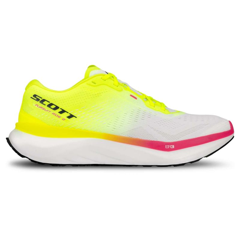 Pursuit Ride 2 - Chaussures Running Homme - Safety Yellow / White Pursuit Ride 2 - Chaussures Running Homme - Safety Yellow / White
