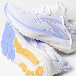 Glycerin 22 W - Chaussure Running Femme - White / Blue Heron / Apricot