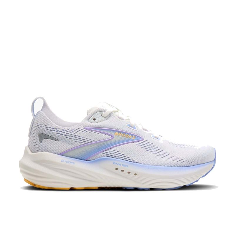 Glycerin 22 W - Chaussure Running Femme - White / Blue Heron / Apricot