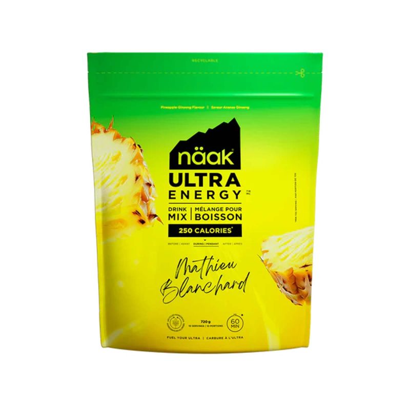 Boisson d'effort Ultra Energy - Ananas Ginseng - Sac 720g