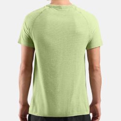 T-shirt de running Homme sans coutures Essentials - Shadow Lime Melange