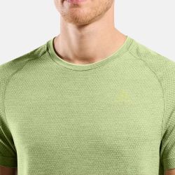 T-shirt de running Homme sans coutures Essentials - Shadow Lime Melange