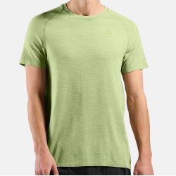 T-shirt de running Homme sans coutures Essentials - Shadow Lime Melange