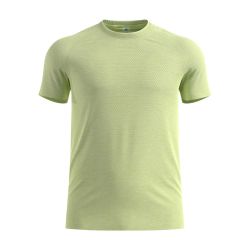 T-shirt de running Homme sans coutures Essentials - Shadow Lime Melange