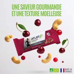 Barre Energétique Noix de cajou & Fruits rouges Bio - 50g