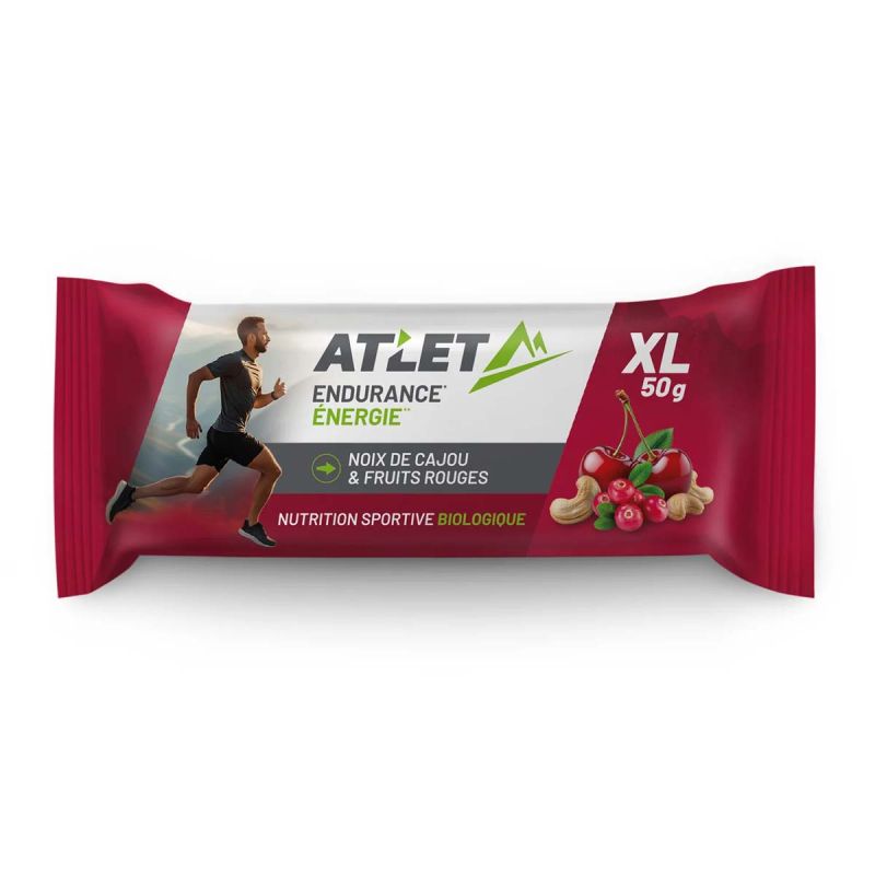 Barre Energétique Noix de cajou & Fruits rouges Bio - 50g