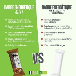 Barre Energétique Cacahuète toastée & Caramel Bio - 50g