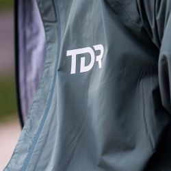 Veste trail running imperméable pour Homme - Tissu Membrane - Vert