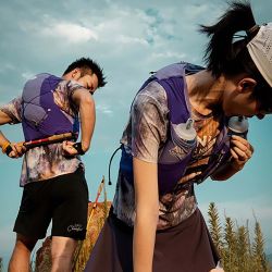 Sac Trail Série MontBlanc - 12l + 2 Flasques - Violet