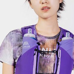 Sac Trail Série MontBlanc - 12l + 2 Flasques - Violet