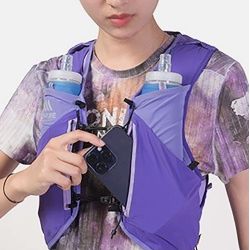 Sac Trail Série MontBlanc - 12l + 2 Flasques - Violet