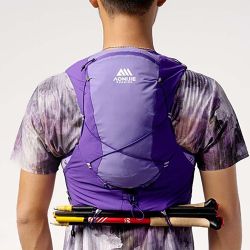 Sac Trail Série MontBlanc - 12l + 2 Flasques - Violet
