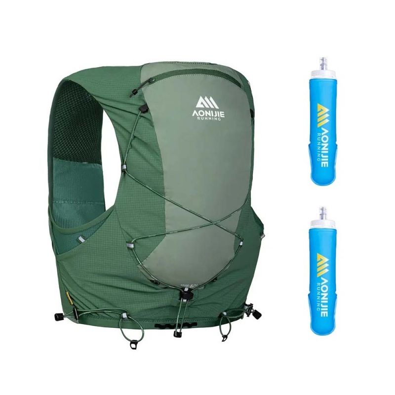 Sac Trail Série MontBlanc - 12l + 2 Flasques - Vert