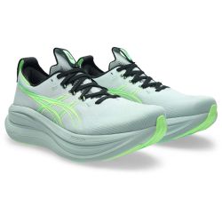 Gel-nimbus 28 - Chaussure Running Homme - Cold Moss / Illuminate Green