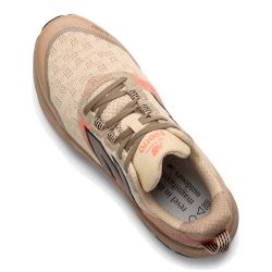 Fresh Foam X Hierro v9 - Chaussure de Trail pour Homme - Desert Clay avec Earth Shadow / Urgent Red