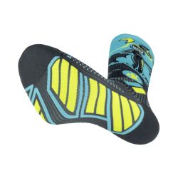 Chaussettes Trail Ultra Gris / Bleu - Collector DBDB Night Fever