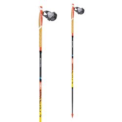 Bâtons Trail Carbon 4 - Magnetic Cork Cross - Fire