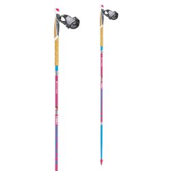 Bâtons Trail Carbon 4 - Magnetic Cork Cross - Flamingo