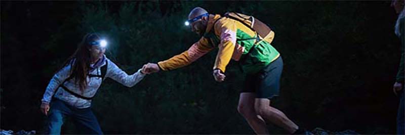 lampe frontale pour sortie trail