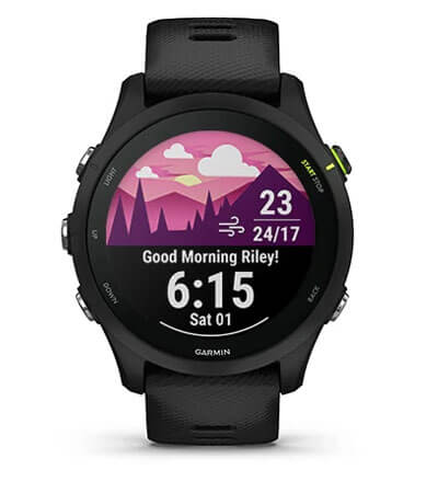 écran Garmin Forerunner 255