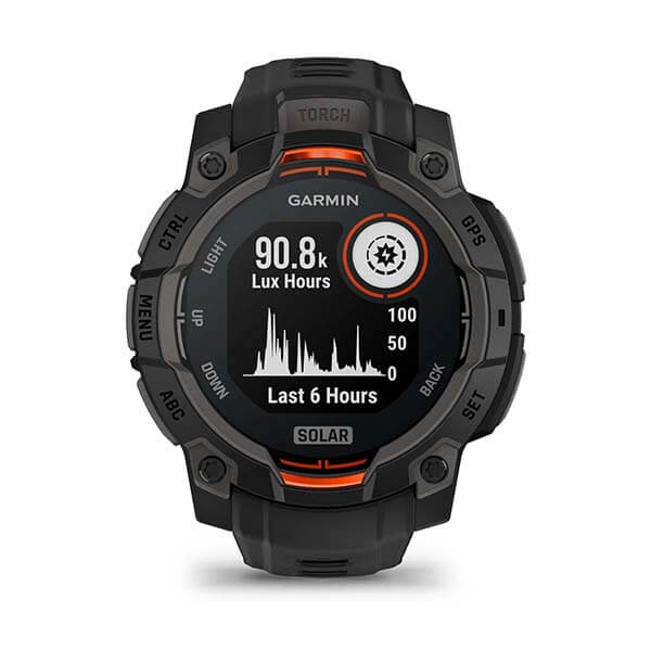 écran Garmin Instinct 3 Solar