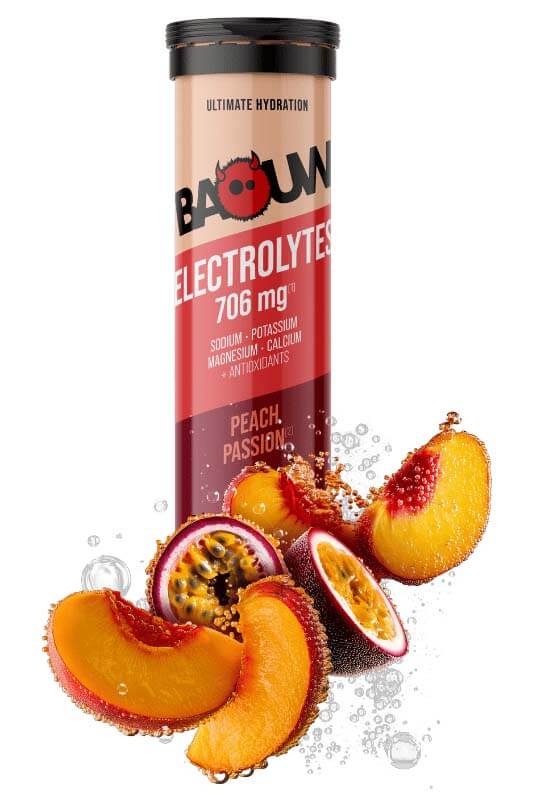 Tube de 10 pastilles electrolytes Baouw gout pêche passion