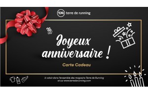 
			                        			Carte cadeau anniversaire